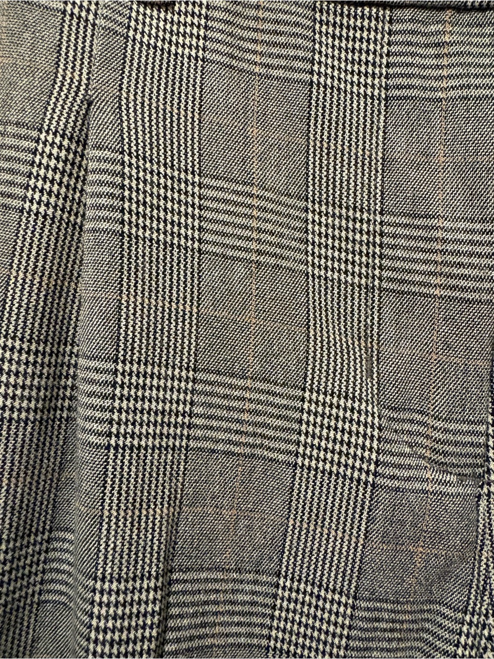 American Eagle Outfitters Gray Glen Plaid Wide-Leg Trousers - Picture 4 of 6